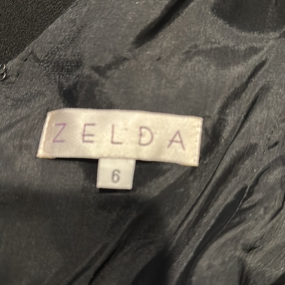Zelda Black Dress size 6 - Picture 5 of 6